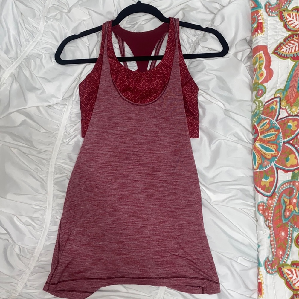 Lululemon Tank w/ built in Bra!
